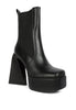 Frosty High Platform Block Heel Chelsea Boot - My Store