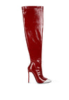 Chimes High Heel Patent Long Boots - My Store