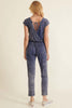 Mineral Washed Finish Knit Jumpsuit - My Store