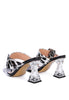 City Girl Buckle Detail Clear Spool Heel Sandals - My Store