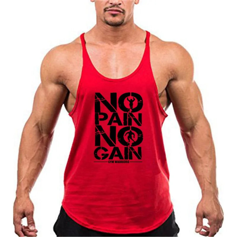 New Arrivals Bodybuilding Cotton Gym Sleeveless Tank Top for Men