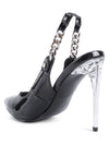 Coveted Stiletto Heeled Slingback Sandals - My Store