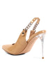 Coveted Stiletto Heeled Slingback Sandals - My Store