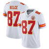 Men's Kansas City Chiefs Travis Kelce White Jersey