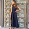 CALLIE MAXI DRESS - BLACK - My Store