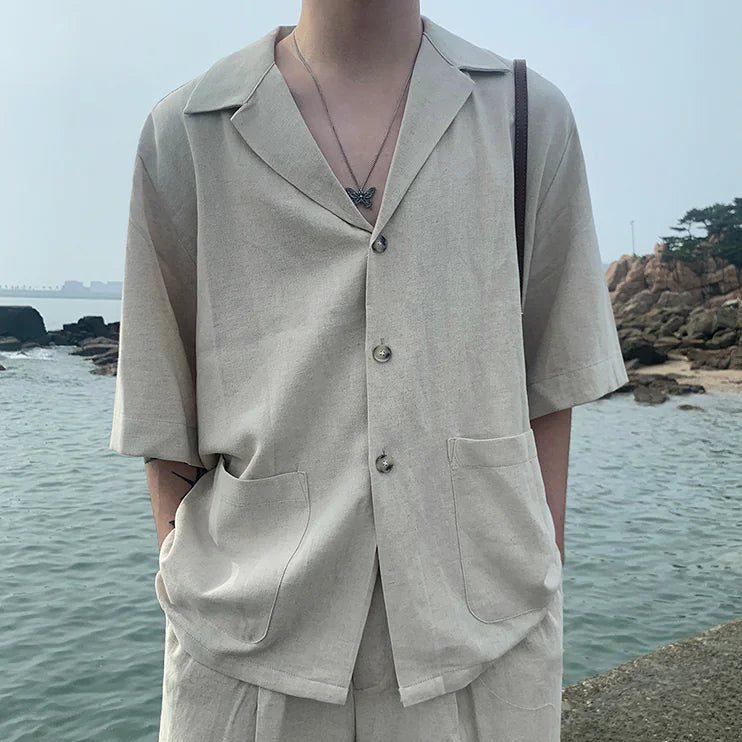 VG Classic Linen Shirt - My Store