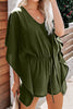 Casual Green Born To Fly Kimono Romper - My Store