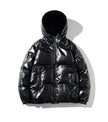 Glossy Quilted Puffer Jacket - My Store