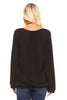 Women's Long Sleeve Solid Peasant Top - My Store