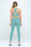 Two Piece Activewear Set with Cut-Out Detail - My Store