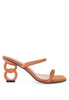 Downtown Double Strap Fantasy Heel Sandals - My Store