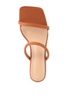 Downtown Double Strap Fantasy Heel Sandals - My Store