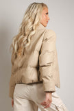 PU Boxy Puffer Jacket - My Store