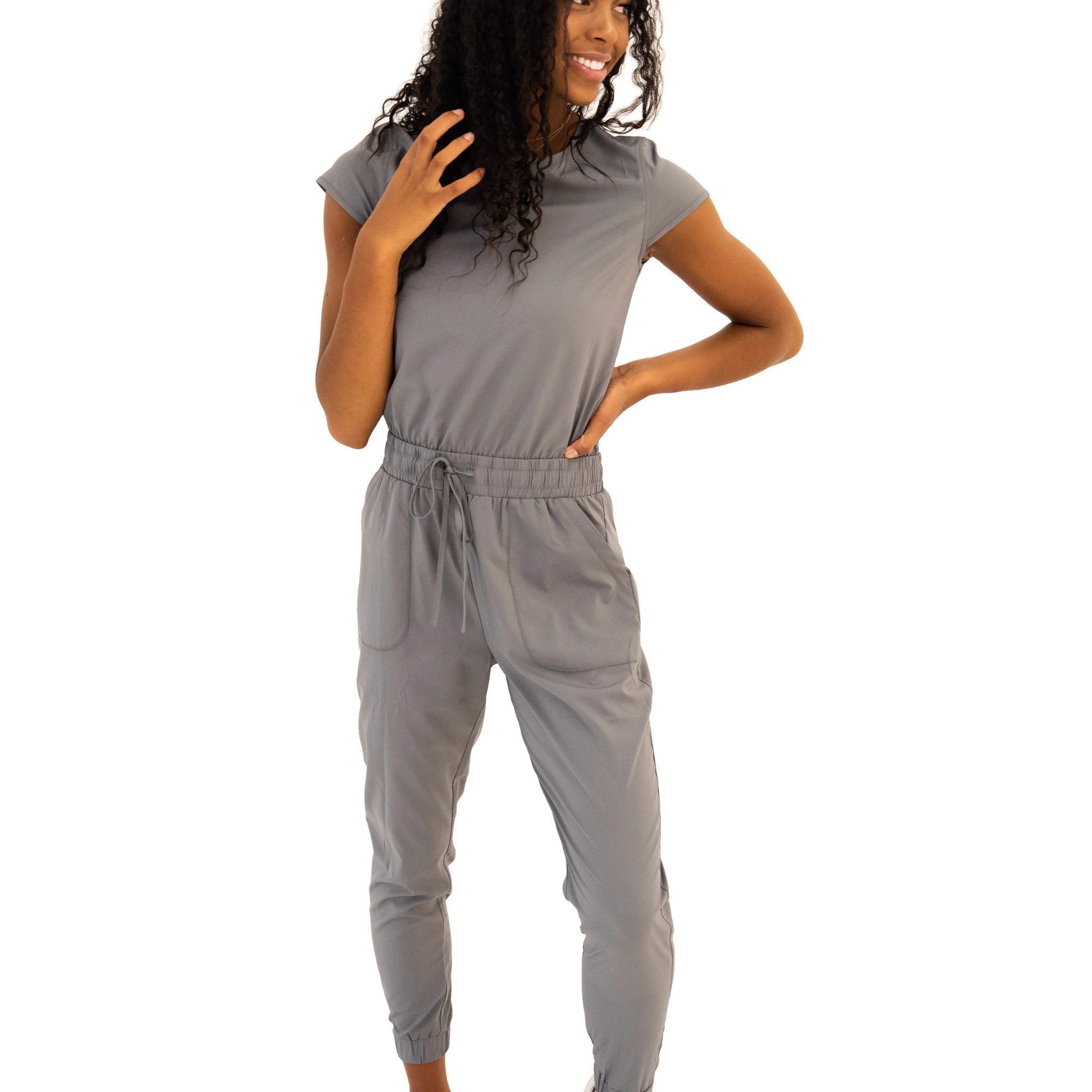 DT UNITY Jumpsuit in Cement - My Store