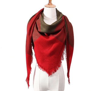 Designer knitted spring winter women scarf - My Store