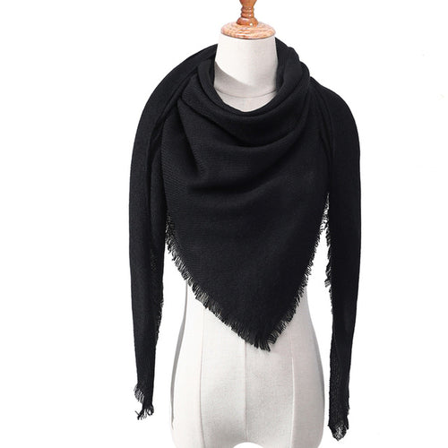 Designer knitted spring winter women scarf - My Store