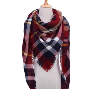 Designer knitted spring winter women scarf - My Store