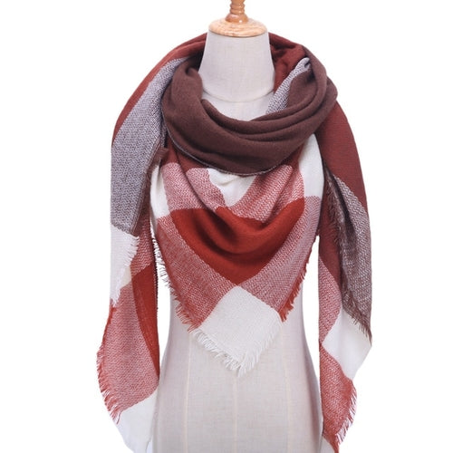 Designer knitted spring winter women scarf - My Store