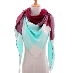 Designer knitted spring winter women scarf - My Store