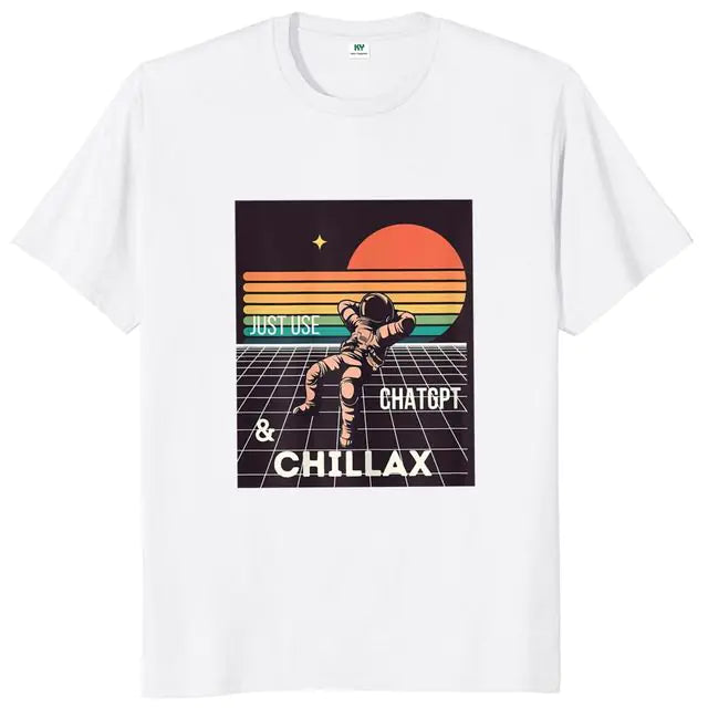 ChatGPT T-Shirt Retro Astronaut - My Store