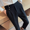 Men Spring Autumn High-Quality Business Suit Trousers - My Store