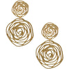 Rose cut out Earrings - My Store