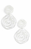 Rose cut out Earrings - My Store