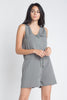 Women's Zip Front Sleeveless Romper - My Store