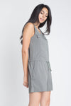 Women's Zip Front Sleeveless Romper - My Store