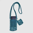 Ixtech Ix-023 Hand Knitted Phone and Headphone Bag Blue - My Store