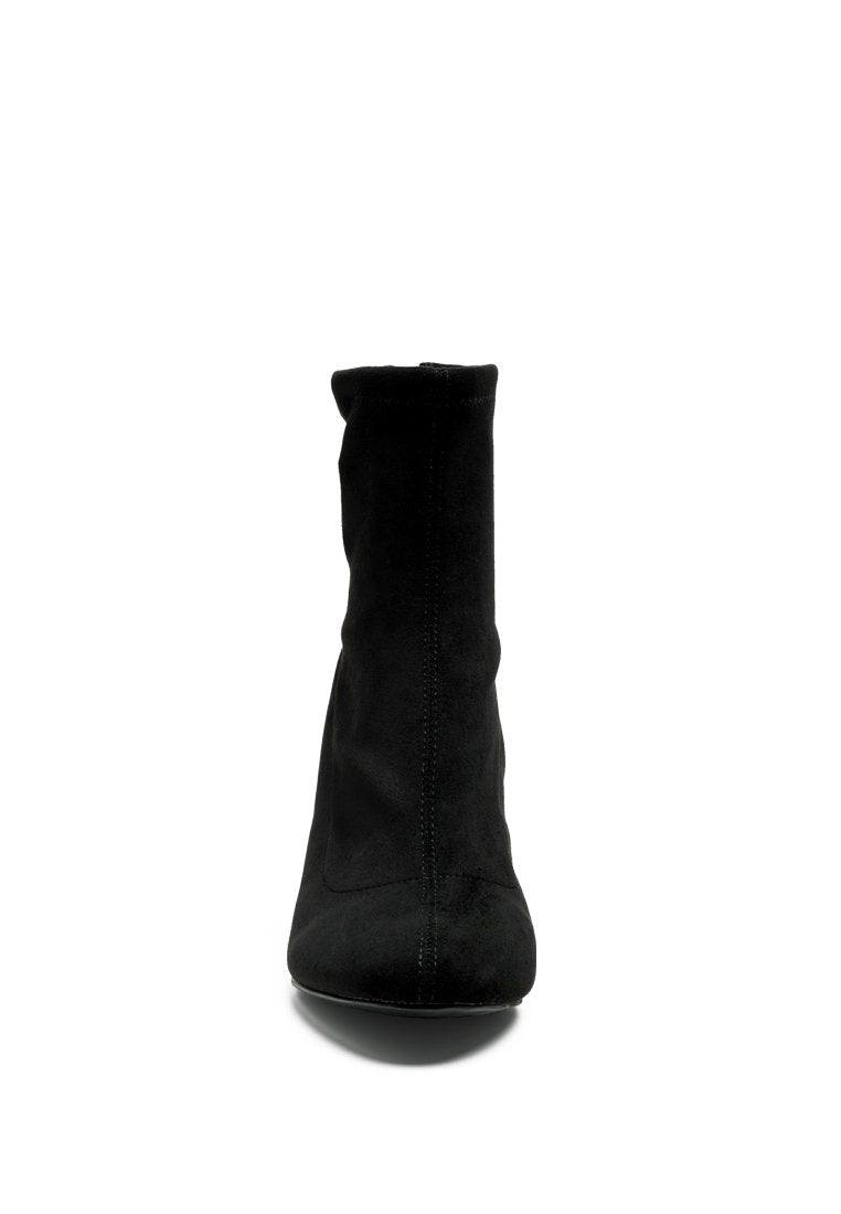 Emerson Micro Suede Ankle Boots - My Store