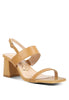 Kirk Elasticated Gussets Block Heel Sandals - My Store