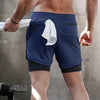 Gym Workout Shorts With Phone Pocket - My Store