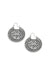 Antique Star Pattern Coin Earrings