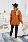 Fashion Khkai Chunky Wide Long Sleeve Knit Cardigan - My Store