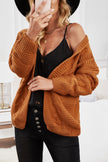 Fashion Khkai Chunky Wide Long Sleeve Knit Cardigan - My Store