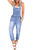 Fashion One-piece Denim Jumpsuit - My Store