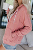 Fashion Pink Zip-up Hoodie Jacket - My Store