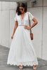 Fill Your Heart White Lace Maxi Dress - My Store