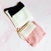 Silky Jacquard Socks Set Of 2 Pairs - My Store