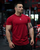 Men T Shirts Fashion Summer Bodybuilding Letter - My Store