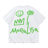 Graffiti Mona Lisa Smile Face Streetwear T-Shirts - My Store