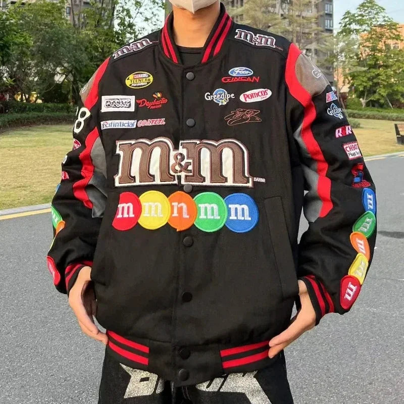 Bomber Jacket M&M Men Women - My Store