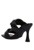 Glam Girl Twisted Strap Spool Heel Sandals - My Store