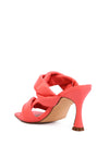 Glam Girl Twisted Strap Spool Heel Sandals - My Store