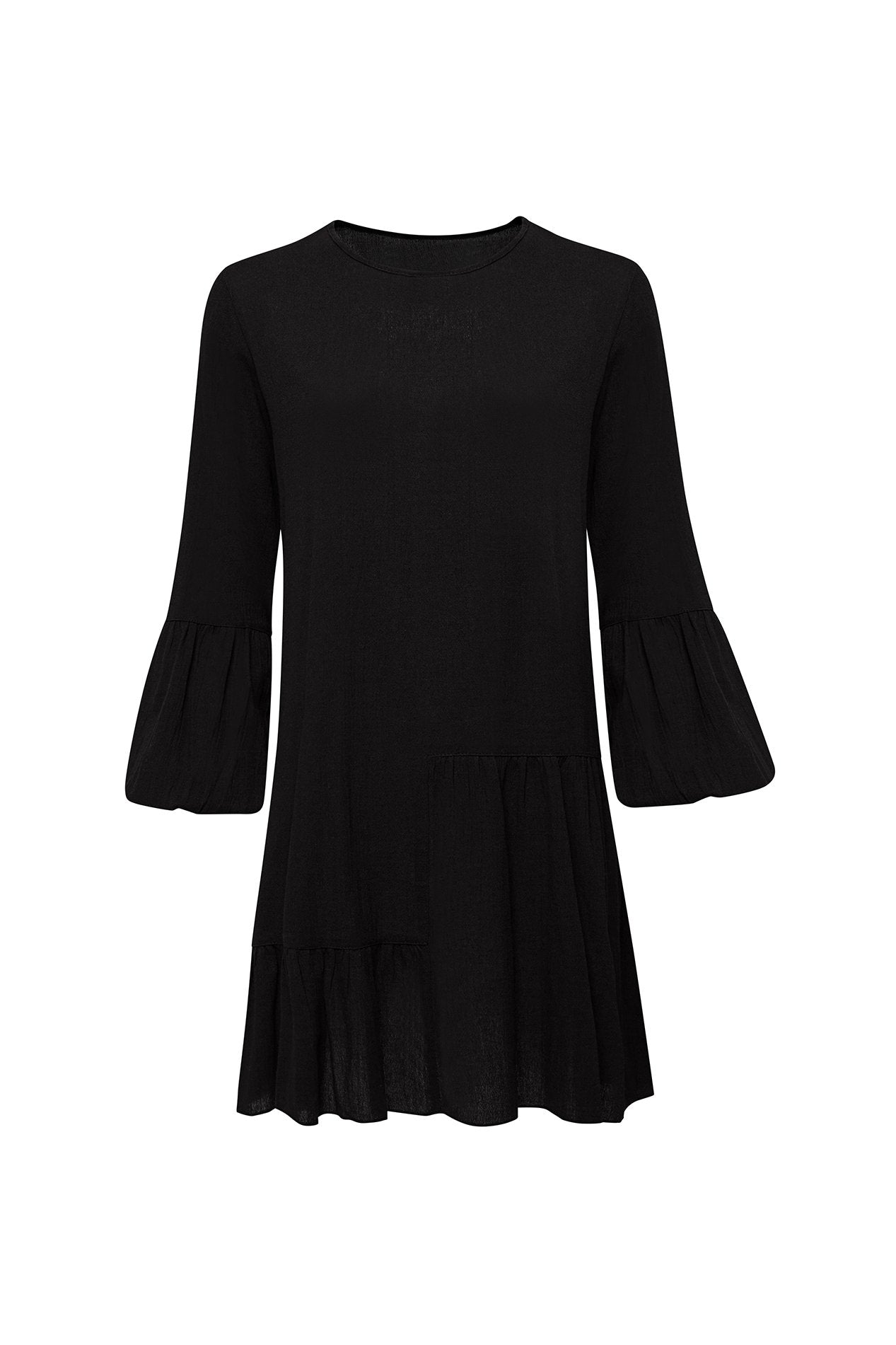 GAIA MINI DRESS - BLACK - My Store