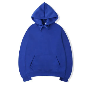 Oversize Solid Color Hoodie