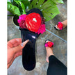 Summer Beach Slippers Transparent Flowers Women‘s Slippers - My Store