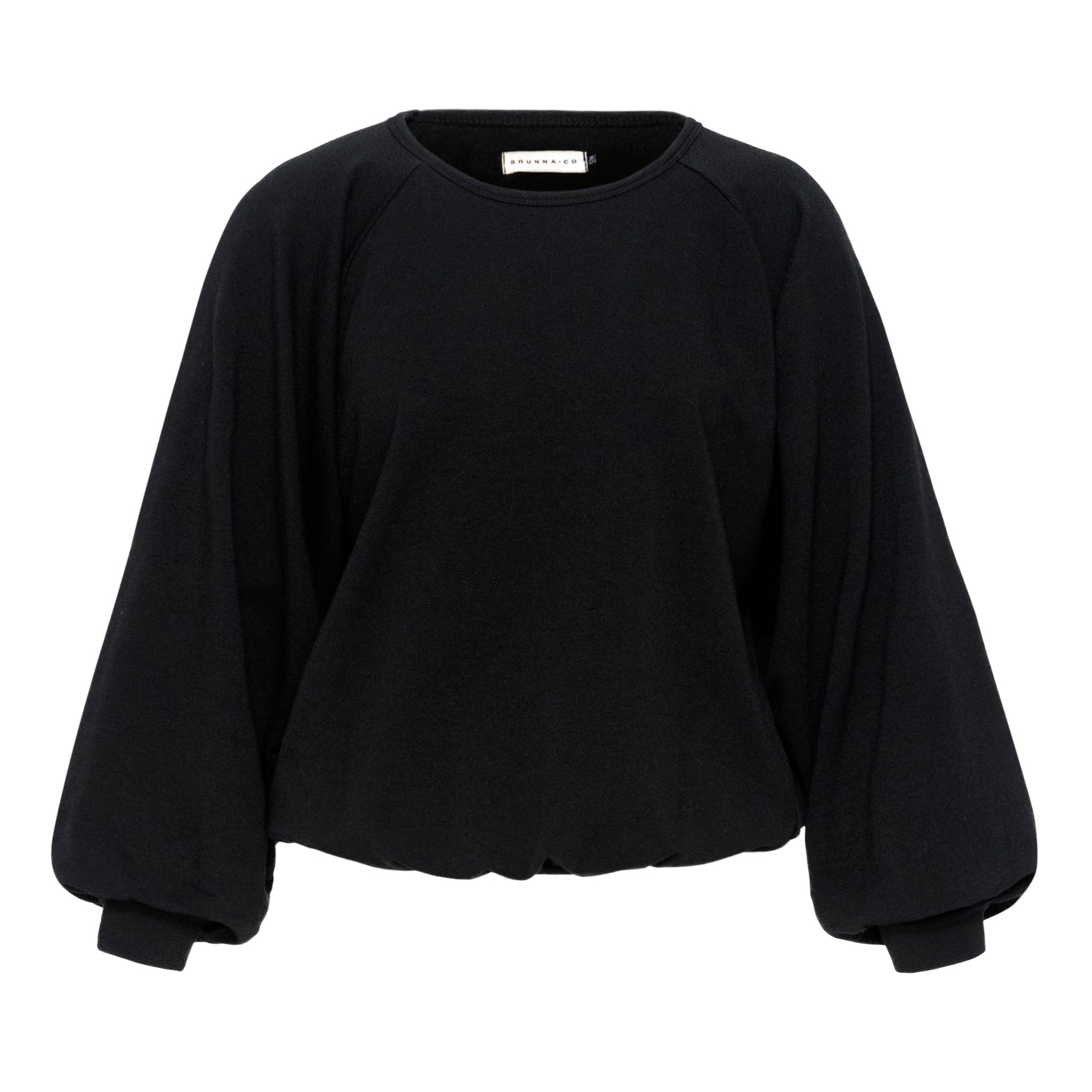 HALEY Bamboo Fleece Sweaters, in Black - My Store