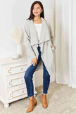 Duster Cardigan with Pockets- - My Store